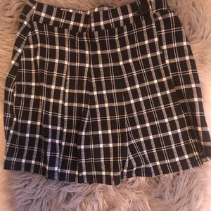 Plaid skirt